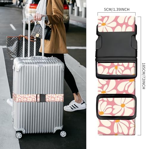 Luggage Straps for Suitcases, Heavy Duty Travel Belt - Image 3