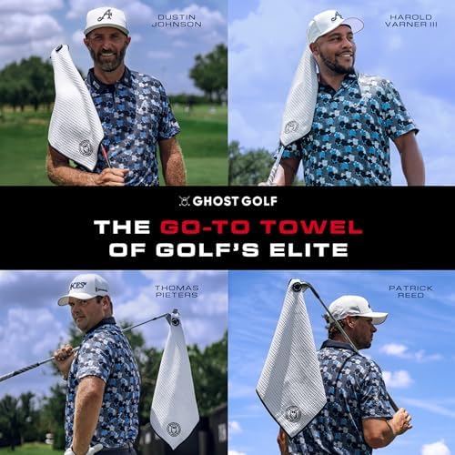 Ghost Golf Magnetic Towel, Ultra-Absorbent Microfiber Golf Towel - Image 3