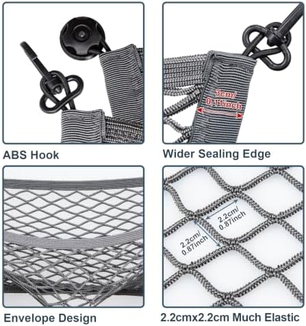 Expandable Trunk Cargo Net for SUV, RV & Truck 35"x12" - Image 3
