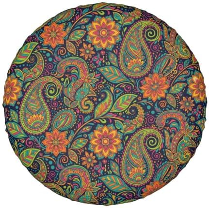 Paisley Spare Tire Cover Wheel Protector Universal Fit - Image 7