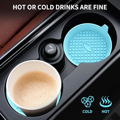 ME.FAN Car Cup Holder Coasters Silicone Cups Mats, Automotive Universal - Image 6
