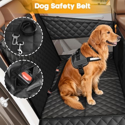 PETICON Large Dog Car Seat, Back Seat Extender - Image 6