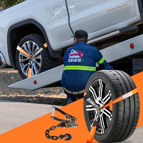4 Pack Car Tie Down Straps for Trailers - Image 5