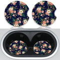 2pcs Flowers Pattern Car Cup Holder Coasters by Unknown