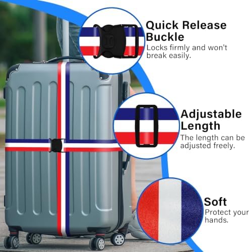 Luggage Straps for Suitcases, Travel Adjustable Belt - Image 2