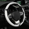Amiss 3pcs Carbon Fiber Anti-Skid Steering Wheel Cover, Waterproof Design by Amiss