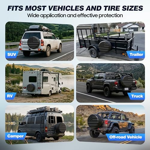 Moonet 16" Spare Tire Cover - Image 3