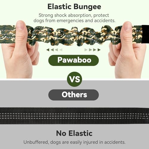 Pawaboo Dog Car Seat Belt– Reflective & Adjustable Dogs Cars Harness Leash - Image 5