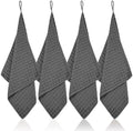 4Pack Waffle Weave Microfiber Towel, 11.8"Microfiber Espresso Towels by Unknown