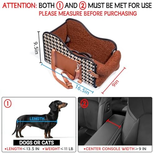 TKYZ Center Console Dog Car Seat - Image 2