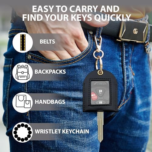 Leather Key Sleeve for Broken Car Key Loop Replacement - Image 7