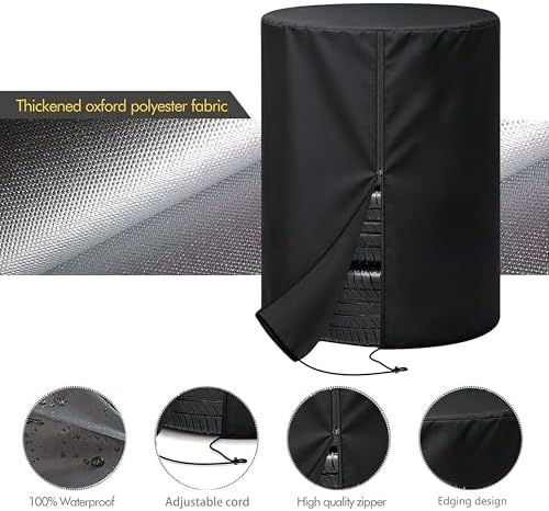 Tire Cover Snow Tire Cover Corrosion-Resistant Tire Protector - Image 3