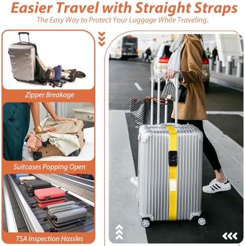 TSA Approved Luggage Straps - Image 2