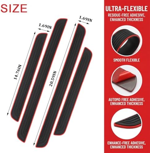 PVC Car Door Sill Protector Strips - Image 2