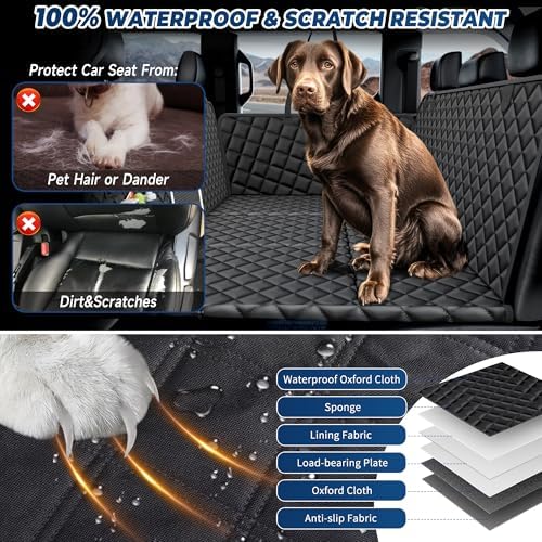 Truck Dog Seat Cover Back Seat - Image 4