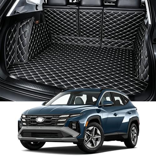 Trunk Mat Compatible with 2022-2025 2026 Hyundai Tucson Cargo Mat Full Coverage by Unknown