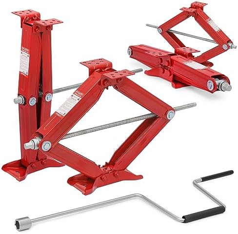 M-AUTO 2.5 Ton Scissor Jacks Set of 4 by M-AUTO