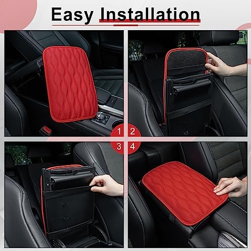 Amiss Auto Center Console Pad, Universal Waterproof Car Armrest Seat Box Cover - Image 3