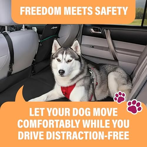 Active Pets Dog Seatbelt, Adjustable Safety Dog Seat Car Harness, Dog Seat Belt - Image 5