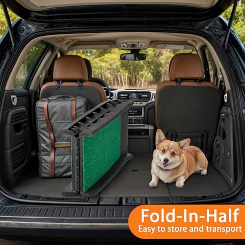 Folding Dog Car Ramps, Dog Steps - Image 4