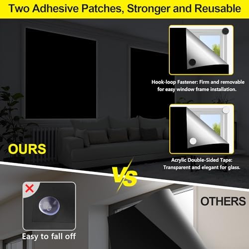FADOTY 100% Blackout Curtains - Image 3