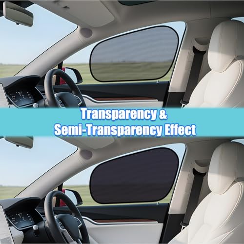 ZATOOTO Car Window Shades for Tesla Model Y - Image 4
