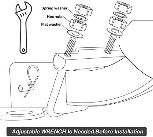 CZC AUTO Hitch Clamp Anti-Rattle Stabilizer 2 Inch, 2 Pack - Image 6