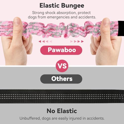 Pawaboo Dog Car Seat Belt– Reflective & Adjustable Dogs Cars Harness Leash - Image 5