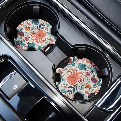 WOCOCN Car Coasters, Cup Holder Coasters by WOCOCN