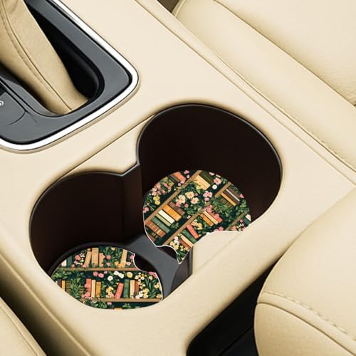 Ceramic Car Coasters – Absorbent Car Cup Holder Coaster Set - Image 3