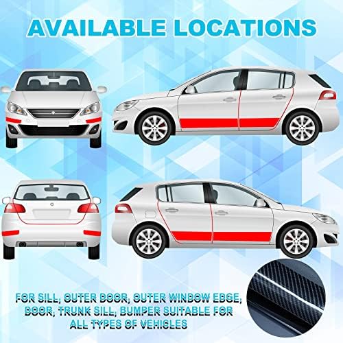 Outus 5 Rolls Car Door Edge Guards Door Sill Protector 5.9 Inch 3.9 Inch 2.8 - Image 7