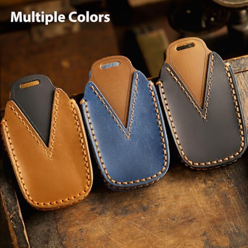 Leather Key Fob Cover, Compatible - Image 6