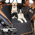 Hard Bottom Waterproof Dog Seat Cover Hammock by VivaSniff