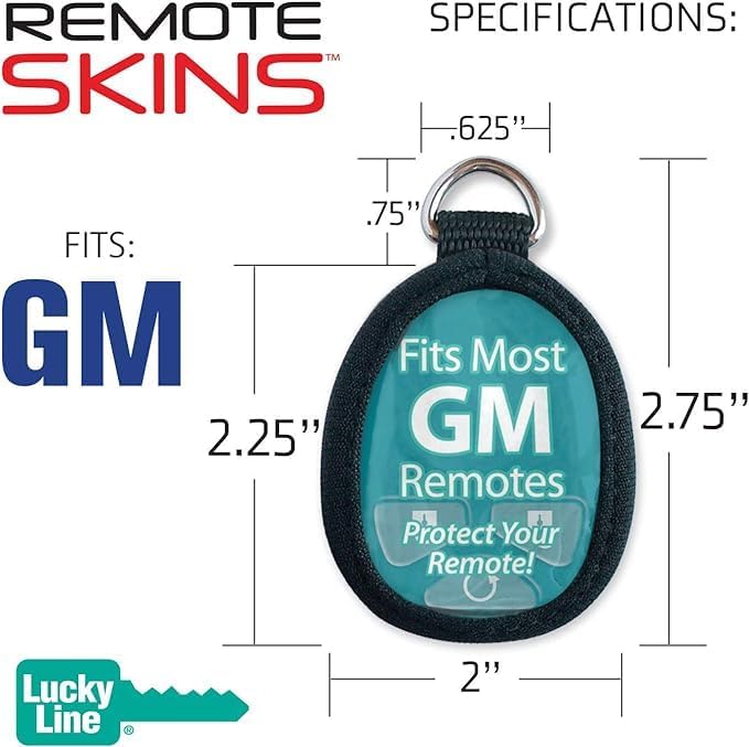 Lucky Line Flexible Remote Skin, GM Models, 1 Pack - Image 2