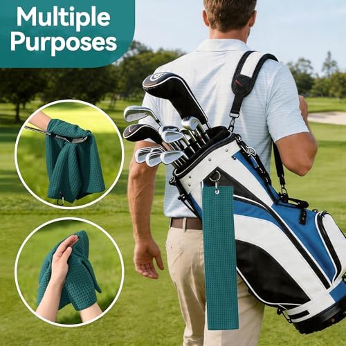 Mile High Life Golf Towel 16x24 inch, Upgraded Large Waffle Weave - Image 5