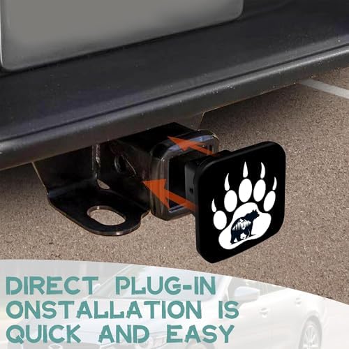 Trailer Hitch Cover, Bear Mountain Scenery Tow Hitch Cover - Image 6