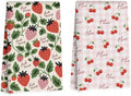 Strawberries Cherries Trump Kitchen Towels Gifts by Lovdazzles