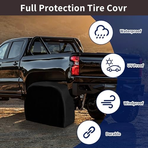PureFit Waterproof Dual-Axle Tire Cover 30"-33" 2 Packs - Image 5