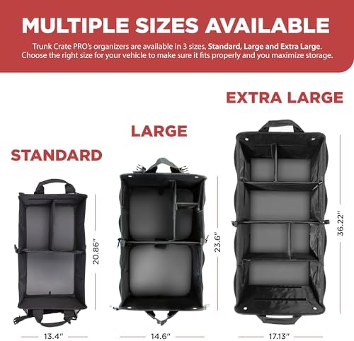 Blue Car Cargo Trunk Organizer for SUV & Auto Storage - Image 4