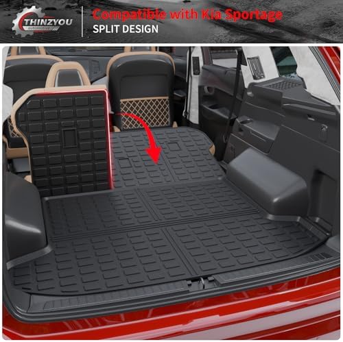 Cargo Mat & Backrest Mats for 2023-2026 Kia Sportage Accessories - Image 5