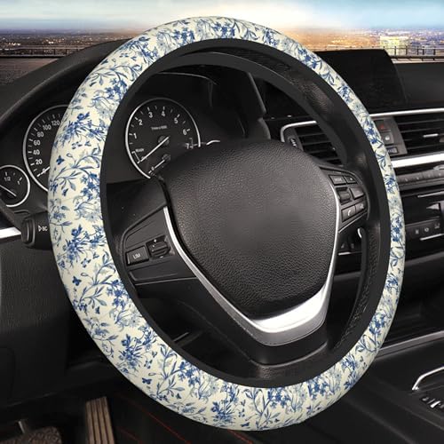 Floral Cute Steering Wheel Cover by Unknown