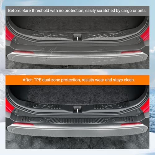 powoq 2PCS Rear Bumper Guard Compatible - Image 4