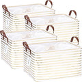 Hinwo 31L Large Canvas Storage Bin by Hinwo