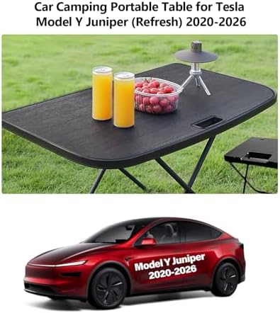 for Tesla Camping Portable Table Model Y Juniper 2020-2026 Trunk Folding Table - Image 7