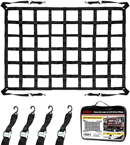 Cargo Net 50" x 66" Truck Bed Heavy Duty by Autofonder