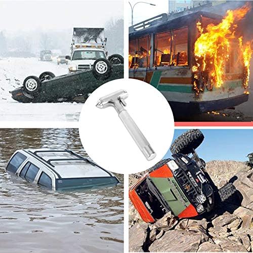 MOTORBUDDY Car Safety Hammer, Fireproof Metal Emergency Escape Hammer - Image 7