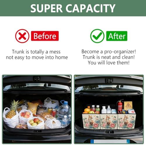 Trunk Organizer Collapsible Car Organizer - Image 4