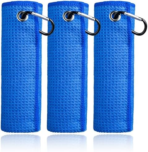 Mile High Life Microfiber Golf Towel 3 Pack Waffle by MileHighLife