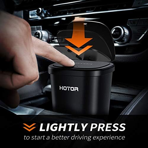 HOTOR Car Trash Can with Lid, 30 Trash Bags - Image 2