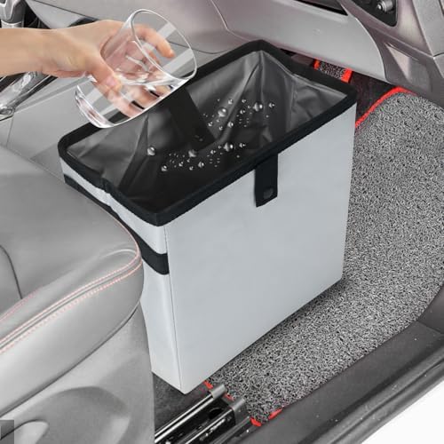 Homelove Car Trash Can, Leak-Proof Waterproof Trash Bin Collapsible Portable - Image 5